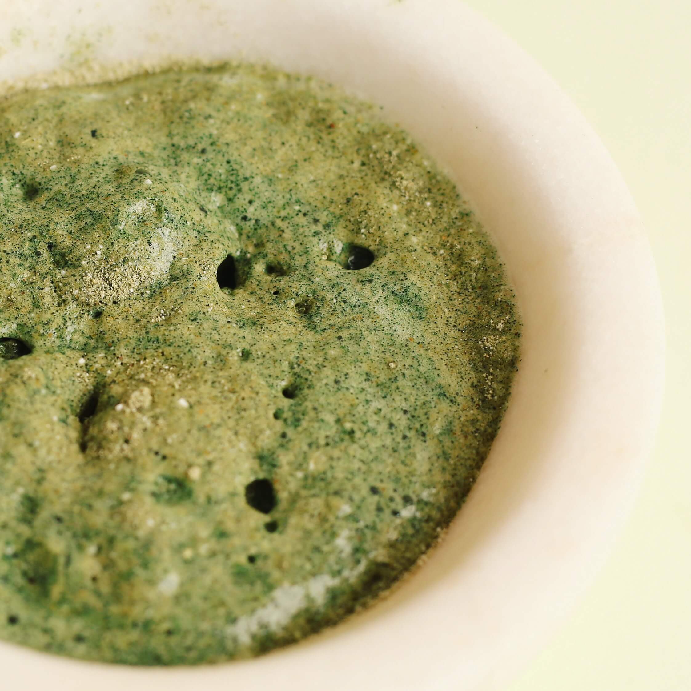 A masking ritual for blemish prone skin