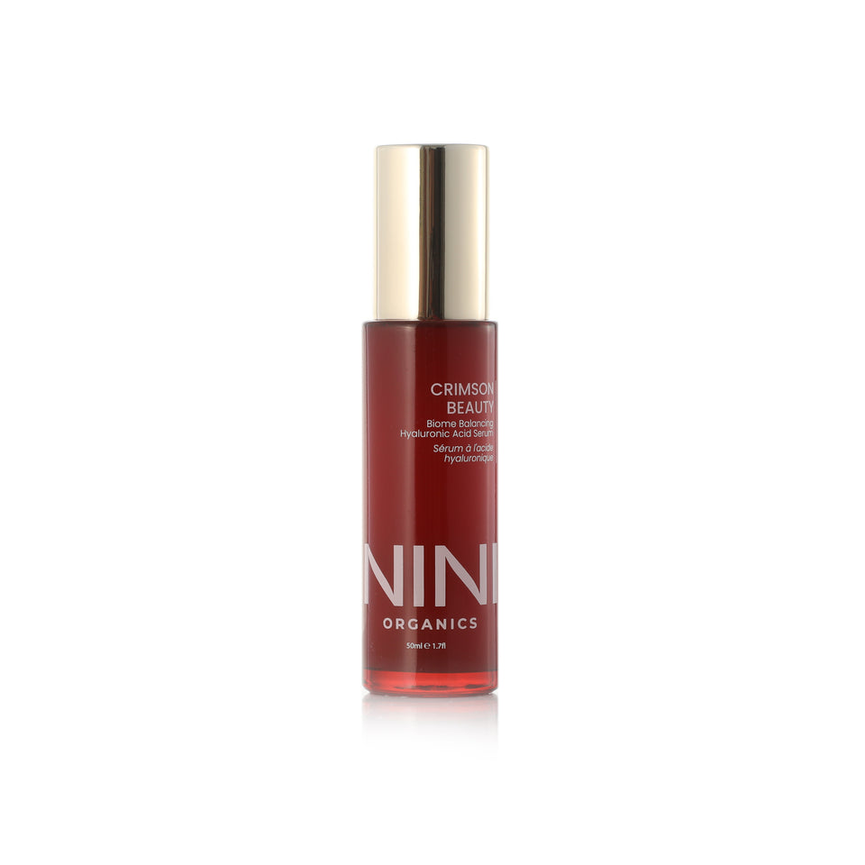 Crimson Beauty: Hyaluronic Acid Face Serum