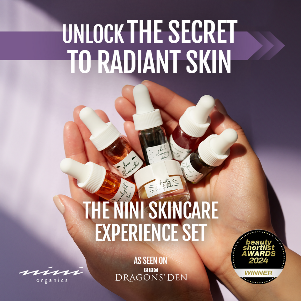 The NINI Experience - Our full skincare line in one bag.